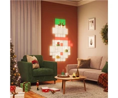 Lubinis šviestuvas „Nanoleaf“ blokų ir kvadratų papildomas rinkinys (2 panelės) | Daugiau nei 16 mln. spalvų
