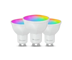 „Nanoleaf Essentials Matter“ išmanioji „Wi-Fi“ lemputė, 3 vnt. | GU10 | RGBCW
