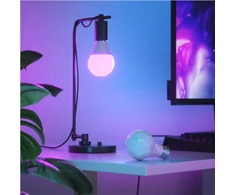 Nanoleaf Essentials Smart A60 lemputė B22 Matter 9W 806Lm RGBCW 2700-6500K, 3vnt pakuotė | Nanolapis | Nanoleaf Essentials Smart A60 lemputė B22 Matter 9W 806Lm RGBCW 2700-6500K, 3vnt pakuotė | B22 | 8,5 W | RGBCW | Bluetooth, siūlai
