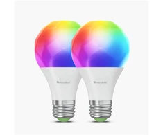 „Nanoleaf Essentials Smart A60“ lemputė „Matter WiFi“ 900 lm, 2700–6500 K, 2 vnt. pakuotė | E27 | 9 W | RGBCW