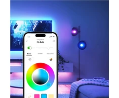 „Nanoleaf Essentials Smart A60“ lemputė „Matter WiFi“ 900 lm, 2700–6500 K, 2 vnt. pakuotė | E27 | 9 W | RGBCW