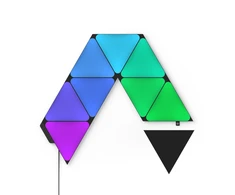 Nanoleaf | Shapes Juodas Triangles Starter Kit (9 panels) | 42 W | WiFi