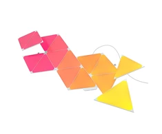 Nanoleaf Nanolapis | Formos trikampių pradinis rinkinys (15 plokščių) | 1,5 W | 16M+ spalvų