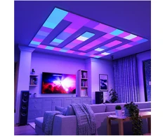 Nanoleaf Sky Light Starter Kit (3 plokštės) | Daugiau nei 6 mln. spalvų su dinamiškomis scenomis