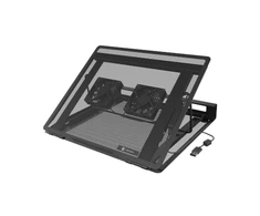 Natec | Nešiojamas kompiuteris Cooler Pad, 2 Fans | Tern 2 Plus | Juodas