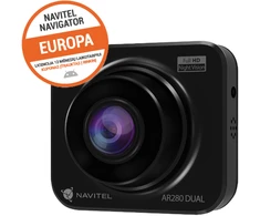 Navitel | AR280 DUAL | Full HD | Dashcam su papildoma galinio vaizdo kamera