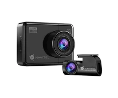 Navitel | R9 DUAL | Wi-Fi | Dviejų kanalų Full HD Dashcam | Garso įrašymo įrenginys