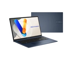 Nešiojamas kompiuteris Asus Vivobook 17 X1704VA-AU1152W | Quiet Mėlyna | 17.3 " | IPS | FHD | 1920 x 1080 pikselių | 60 Hz | Anti-glare | Intel Core 5 | 120U | 16 GB | DDR5 | Solid-state drive capacity 512 GB | Intel Graphics | Windows 11 Home | 802.11ax | Bluetooth versija 5.2 | Klaviatūros kalba: US international | Klaviatūros apšvietimas | Garantija 24 mėn. | Baterija warranty 12 mėn.
