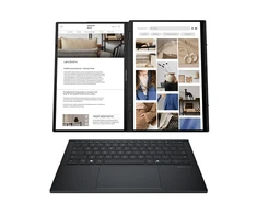 Nešiojamas kompiuteris Asus Zenbook Duo UX8406CA-PZ009W | Pilkas | 14" OLED 3K Intel Core Ultra 9 285H | 32 GB LPDDR5X | 2 TB SSD | Intel Graphics | Windows 11 Home