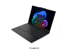 Nešiojamas kompiuteris Lenovo ThinkPad E16 Gen 3 (Intel) | 16"/ IPS/ WUXGA/ Anti-glare | Intel Core™ Ultra 5 228V | 32GB | 512GB | Integrated Intel® Arc™ Graphics 130V | Windows® 11 Pro