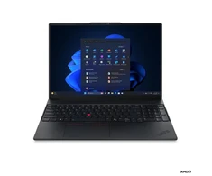 Nešiojamas kompiuteris Lenovo ThinkPad E16 G4 AMD | Juodas | 16 " | IPS | WUXGA | 1920 x 1200 pikselių | Anti-glare | AMD Ryzen AI 5 | 330 | 16 GB | SODIMM DDR5 | Solid-state drive capacity 512 GB | AMD Radeon 820M Graphics | Windows 11 Pro | 802.11be | Bluetooth versija 5.4 | Klaviatūros kalba: anglų | Klaviatūros apšvietimas | Garantija 36 mėn. | Baterija warranty 12 mėn.