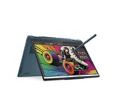 Nešiojamas kompiuteris Lenovo- Yoga 7 2-in-1 14AKP10 AMD | Tidal Teal | 14 " | OLED | Jutiklinis ekranas | WUXGA | 1920 x 1200 pikselių | Glossy | AMD Ryzen AI 5 | 340 | 16 GB | Soldered LPDDR5 | Solid-state drive capacity 512 GB | AMD Radeon 840M Graphics | Windows 11 Home | 802.11be | Bluetooth versija 5.4 | Klaviatūros kalba: anglų | Klaviatūros apšvietimas | Garantija 24 mėn. | Baterija warranty 12 mėn.