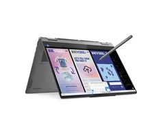 Nešiojamas kompiuteris Lenovo- Yoga 7 2-in-1 14ILL10 Intel | Luna Pilkas | 14 " | OLED | Jutiklinis ekranas | WUXGA | 1920 x 1200 pikselių | Intel Core Ultra 7 | 256V | 16 GB | Soldered LPDDR5X | Solid-state drive capacity 512 GB | Intel Arc Graphics 140V | Windows 11 Home | 802.11be | Bluetooth versija 5.4 | Klaviatūros kalba: anglų | Klaviatūros apšvietimas | Garantija 24 mėn. | Baterija warranty 12 mėn.