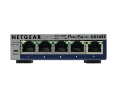 Šakotuvas Netatmo Netgear Switch GS105E žiniatinklio valdymas, stalinis kompiuteris, 1 Gbps (RJ-45) jungtys kiekis 5, maitinimo tipas išorinis