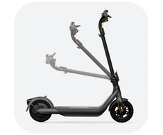 Ninebot by Segway Kickscooter E2 PRO E, Juodas | Segway