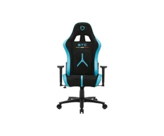 Onex Air Suede; PVC; Nylon caster; Metal | Gaming chairs | STC Alcantara L Series | Juodas/Mėlyna