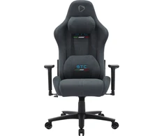 Onex Group „ONEX STC Snug L“ serijos žaidimų kėdė - lininis audinys, Grafito spalvos