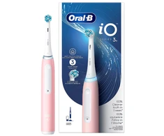 Oral-B Elektrinis dantų šepetėlis | iO3N | Įkraunamas | Suaugusiems | Šepetėlių skaičius galvutės įeina 1 | Number of teeth brushing modes 3 | Rožinė