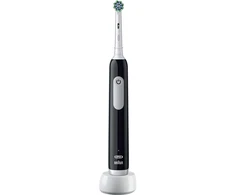 Braun Oral-B Pro Series 1 | Elektrinis dantų šepetėlis | Įkraunamas | Suaugusiems | Šepetėlių skaičius galvutės įeina 1 | Number of teeth brushing modes 3 | Juodas