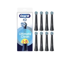 Braun CBF 8 Oral-B UltimateClean Juodas Dantų Šepetėlio Galvutės, 8 Vnt.