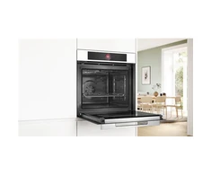 Įmontuojama orkaitė Bosch HBG7721W1S, 60 x 60 cm, Balta
