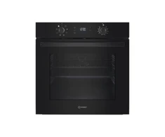 INDESIT orkaitė | IO K55C B | 71 l | Elektrinė | Katalizinė | Elektroninė | Aukštis 59,5 cm | Plotis 59,5 cm | Juodas
