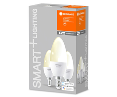 Ledvance SMART+ WiFi Klasikinė žvakė Pritemdoma Šilta Baltas 40 5W 2700K E14, 3vnt pakuotė | Ledvance | SMART+ WiFi Klasikinė žvakė Pritemdoma Šilta Baltas 40 5W 2700K E14, 3vnt pak. | E14 | 5 W | Šiltas Baltas 2700K | Bevielis internetas
