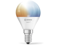 Ledvance SMART+ WiFi Classic Mini Lemp Tunable Baltas 40 5W 2700-6500K E14