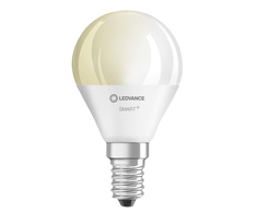 Ledvance SMART+ WiFi Classic Mini Lemputė Pritemdoma Šilta Baltas 40 5W 2700K E14, 3vnt pakuotė Ledvance SMART+ WiFi Mini Lemputė Reguliuojama Šilta Baltas 40 5W 2700K E14, 3vnt pakuotė E14 5 W Šilta Baltas 2700K