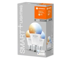 Ledvance SMART+ WiFi Classic Tunable Baltas 60 9W 2700-6500K E27, 3vnt.