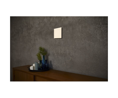 Ledvance SMART+ WiFi Planon Frameless Square RGBW | Derinamas Baltas/RGB