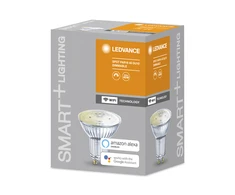 Ledvance SMART+ WiFi Spot reguliuojamas šiltas Baltas 40 5W 45° 2700K GU10