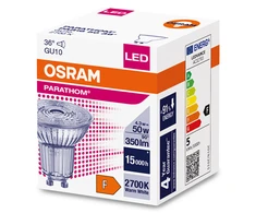 Osram Parathom Reflector LED 50 nepritemdytas 36° 4,3W/827 GU10 lemputė
