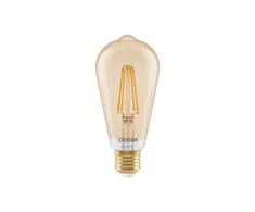 Osram SMART+ MATTER Filament Dimmable Classic Edison 53 824 Gold | E27 | 6 W | Warm Baltas | Wi-Fi