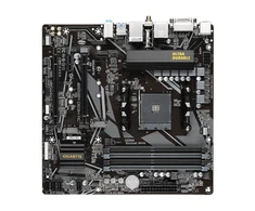 Pagrindinė plokštė Gigabyte Gigabaitas | B550M DS3H AC 1,0/1,1/1,2/1,3/1,5 M/B | Procesorių šeima AMD | Procesoriaus lizdas AM4 | DDR4 DIMM | Atminties lizdai 4 | Palaikomos standžiojo disko sąsajos SATA, M.2 | SATA jungčių skaičius 4 | Lustų rinkinys AMD B550 | Mikro ATX