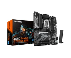„GIGABYTE B760 GAMING X WIFI6E GEN5“ pagrindinė plokštė – palaiko 14-os kartos „Intel Core“ procesorius, 8+1+1 fazės VRM, iki 5600MHz DDR5, 3xPCIe 4.0 M.2, „Wi-Fi 6E“, 2.5 GbE LAN, USB 3.2 Gen 2