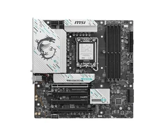 Pagrindinė plokštė MSI B860M GAMING PLUS WIFI | Procesorių šeima Intel | Procesoriaus lizdas LGA1851 | DDR5 | Palaikomos standžiojo disko sąsajos SATA, M.2 | SATA jungčių skaičius 4