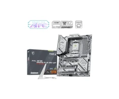 Pagrindinė plokštė MSI MAG X870E GAMING PLUS MAX WIFI | Processor family AMD | Processor socket AM5 | DDR5 | Supported hard disk drive interfaces SATA, M.2 | Number of SATA connectors 4