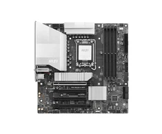 Pagrindinė plokštė MSI PRO B860M-A WIFI | Procesorių šeima Intel | Procesoriaus lizdas LGA1851 | DDR5 | Palaikomos standžiojo disko sąsajos SATA, M.2 | SATA jungčių skaičius 4