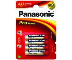 Elementai Panasonic Pro (AAA) 4 vnt. (Nekraunama)