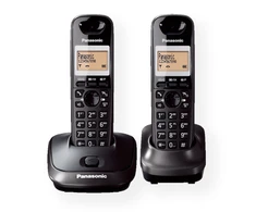 Panasonic | Belaidis | KX-TG2512FXT | Integruotas ekranas | Skambintojo ID | Juodas | Konferencinis skambutis | Telefonų knygelės talpa 50 įrašų | Garsiakalbis | Belaidė jungtis