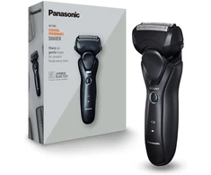 „Panasonic“ | Skustuvas | ES-RT37-K503 | Veikimo laikas (maks.) 54 min. | Drėgnas ir sausas skutimas | Ličio jonų | Juodas