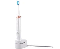 Panasonic | Sonic Elektrinis dantų šepetėlis | EW-DC12-W503 | Įkraunamas | Suaugusiems | Šepetėlių skaičius galvutės įeina 1 | Number of teeth brushing modes 3 | Sonic technology | Golden Baltas