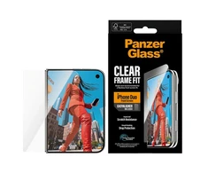 Panzer Glass PanzerGlass FrameFit w. EasyAligner | Screen protector | Apple | iPhone Duo | Glass | Transparent