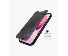 Panzer Glass PanzerGlass | Apple | iPhone 13 Mini | Grūdintas stiklas | Juodas | Švarus; Atsparus įbrėžimams ir bakterijoms; Amortizatorius; Lengva montuoti | Privatumo ekrano apsauga
