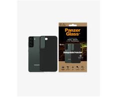 Panzer Glass PanzerGlass biologiškai skaidus dėklas Samsung Galaxy S22+ Bio-pagrindinis plastikas Juodas 100% kompostuojamas. Sudėtyje yra medienos medžiagos. Elegantiškas juodas dizainas. Suderinamas su belaidžiu įkrovimu