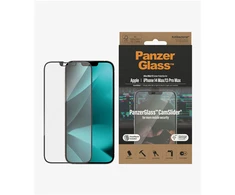 Panzer Glass PanzerGlass | CamSlider | Apple | iPhone 14 Plus/13 Pro Max | Grūdintas stiklas | Išvalyti | Apsaugo visą ekraną; 100% prisilietimas; Lengva montuoti | Ekrano apsauga