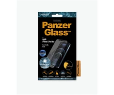 Panzer Glass PanzerGlass Apple iPhone 12 Pro Max Antibakterinis stiklas Juodas Tinka dėklui
