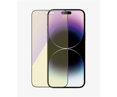 Panzer Glass PanzerGlass | Ekrano apsauga | Apple | iPhone 14 Pro Max | Stiklas | Juodas | Itin platus pritaikymas; Atsparus įbrėžimams; Atsparus smūgiams; Lengvas montavimas; Anti-mėlynas šviesa; Akių apsauga; Deimantų stiprumas; Antibakterinis; Atsparus pirštų atspaudams | Anti-mėlynas Šviesa