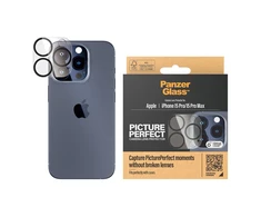 Panzer Glass PanzerGlass | PicturePerfect | Objektyvo apsauga | Apple | iPhone 15 Pro / 15 Pro Max | Stiklas | Juodas